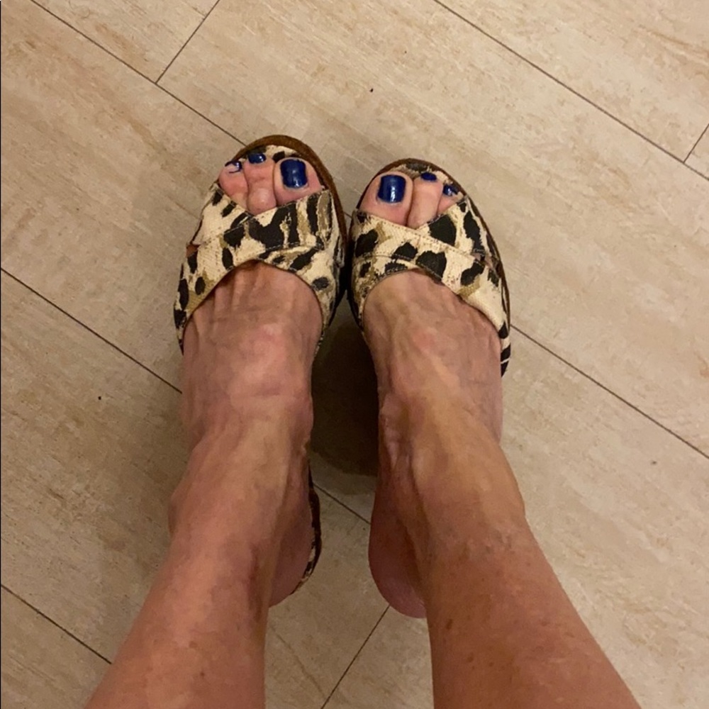 Animal print Jimmy Choo wedges size 39 - Picture 6 of 10